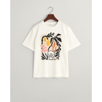 REL PALM PRINT SS T-SHIRT