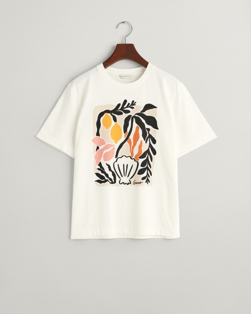 REL PALM PRINT SS T-SHIRT