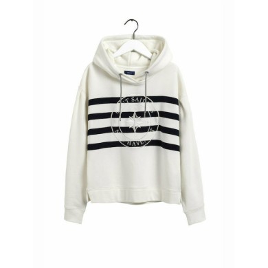 EMBROIDERED STRIPE HOODIE