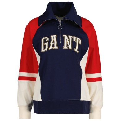 D1. GANT ARCH HALF ZIP SWEAT