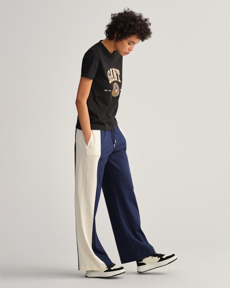 CONTRAST TRACKSUIT PANTS