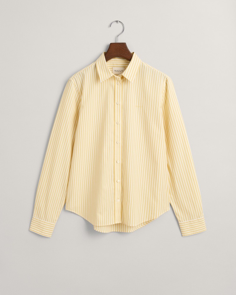 Regular Fit Striped Poplin Shirt