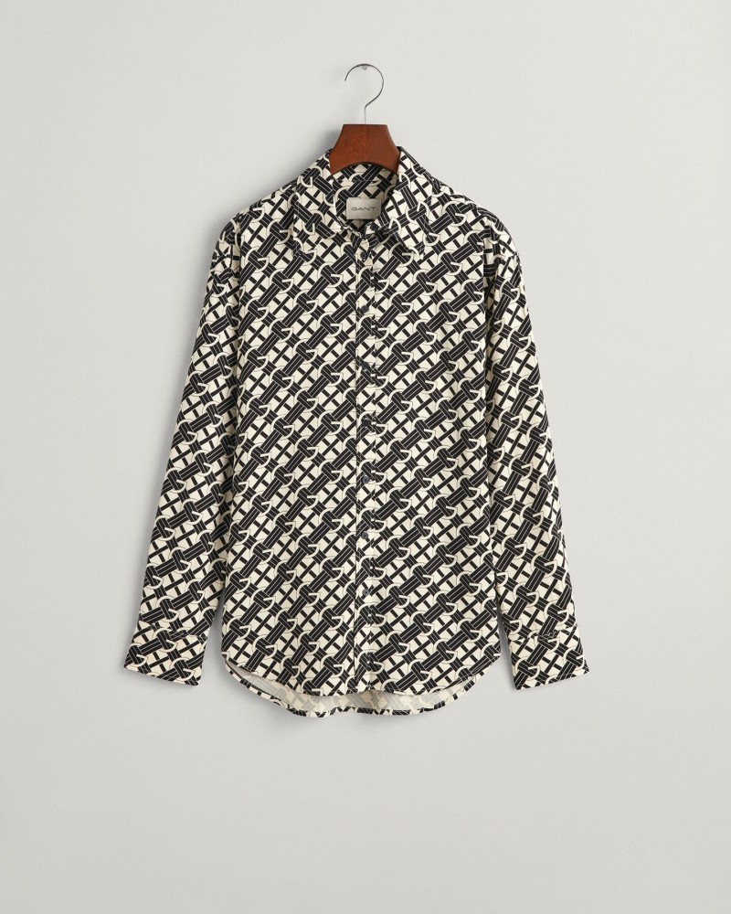 REL G PATTERN SHIRT