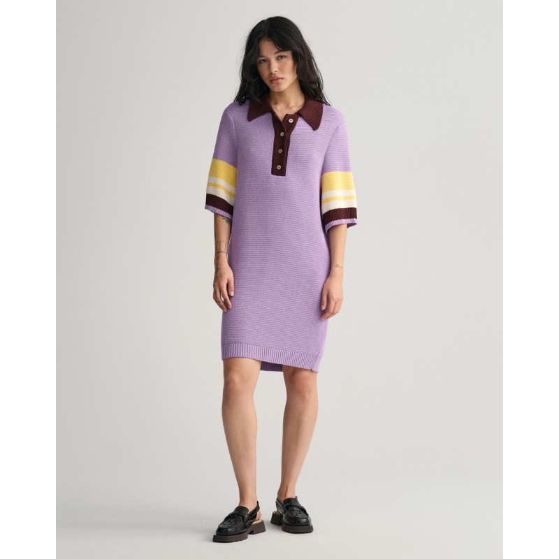 POLO KNIT MINI DRESS