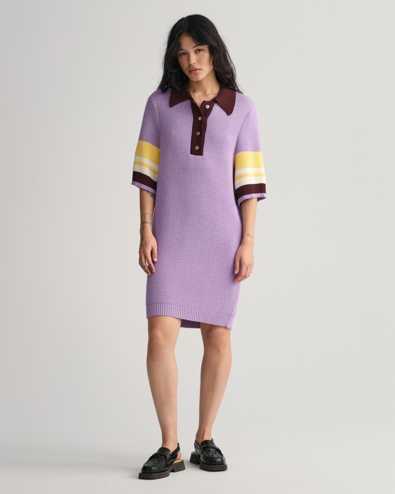 POLO KNIT MINI DRESS