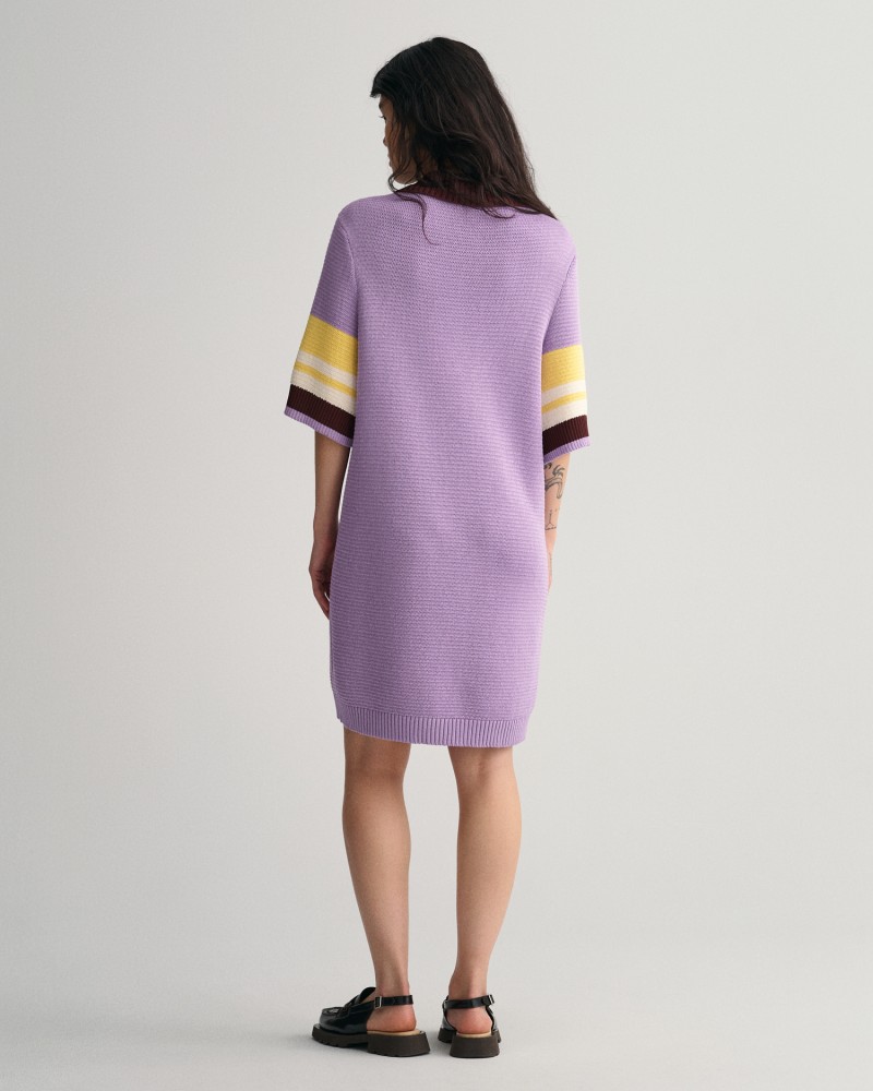 POLO KNIT MINI DRESS