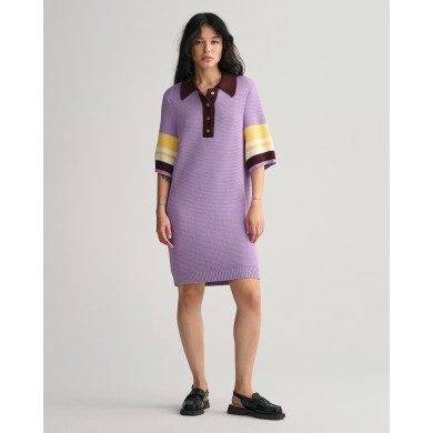 POLO KNIT MINI DRESS