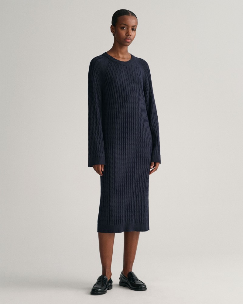 CABLE C  NECK DRESS