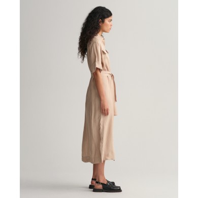 REL SS FLAP POCKET SHIRT DRESS