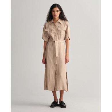 REL SS FLAP POCKET SHIRT DRESS