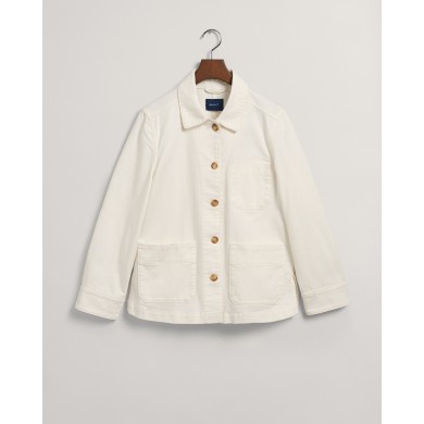 TWILL SHIRT JACKET