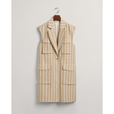 REL CHAIN JACQUARD WAISTCOAT