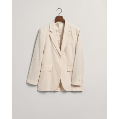 REG STRETCH LINEN BLAZER