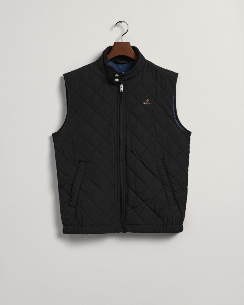 QUILTED WINDCHEATER VEST