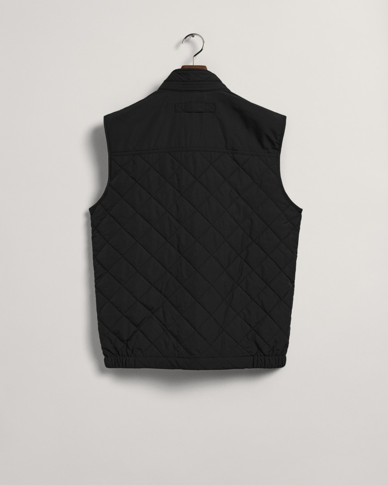 QUILTED WINDCHEATER VEST