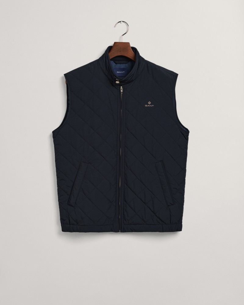 QUILTED WINDCHEATER VEST