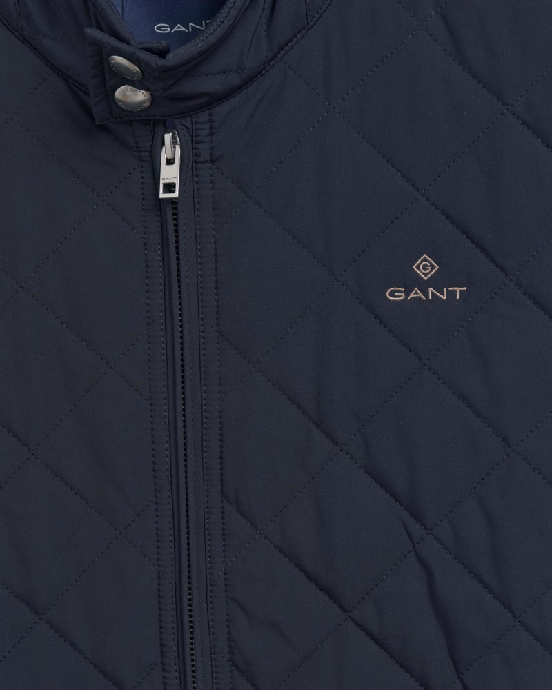 QUILTED WINDCHEATER VEST