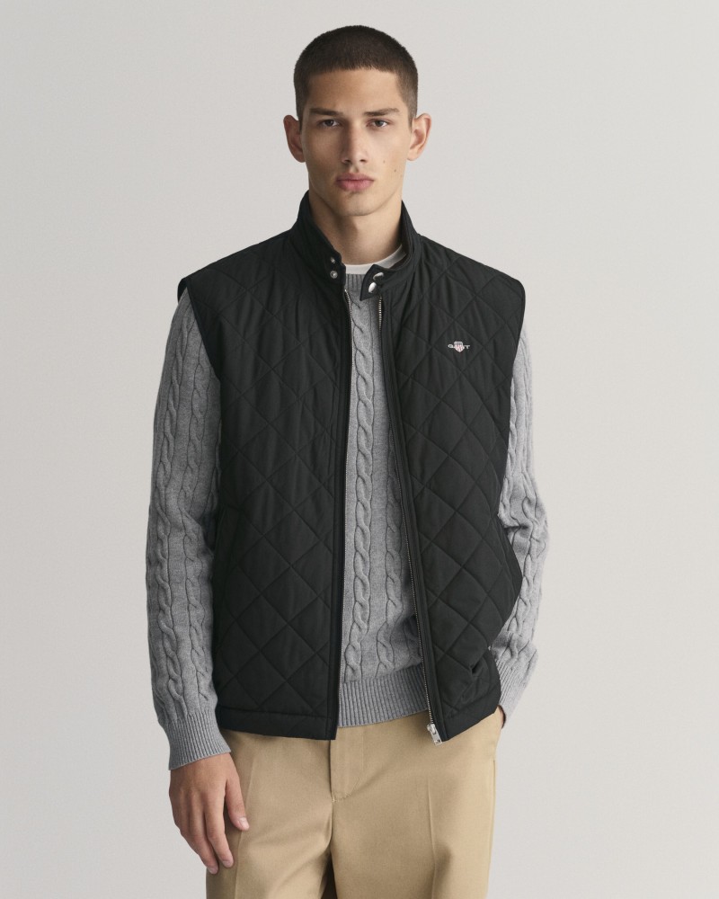 Quilted Windcheater Vest