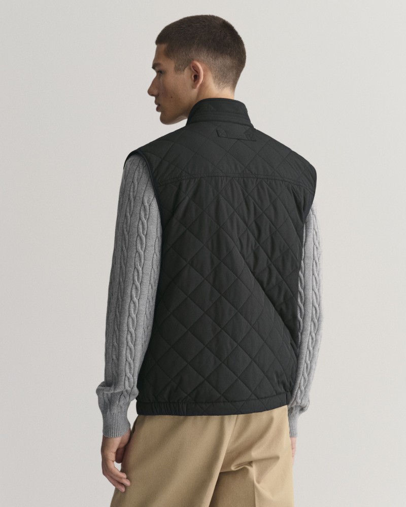 Quilted Windcheater Vest