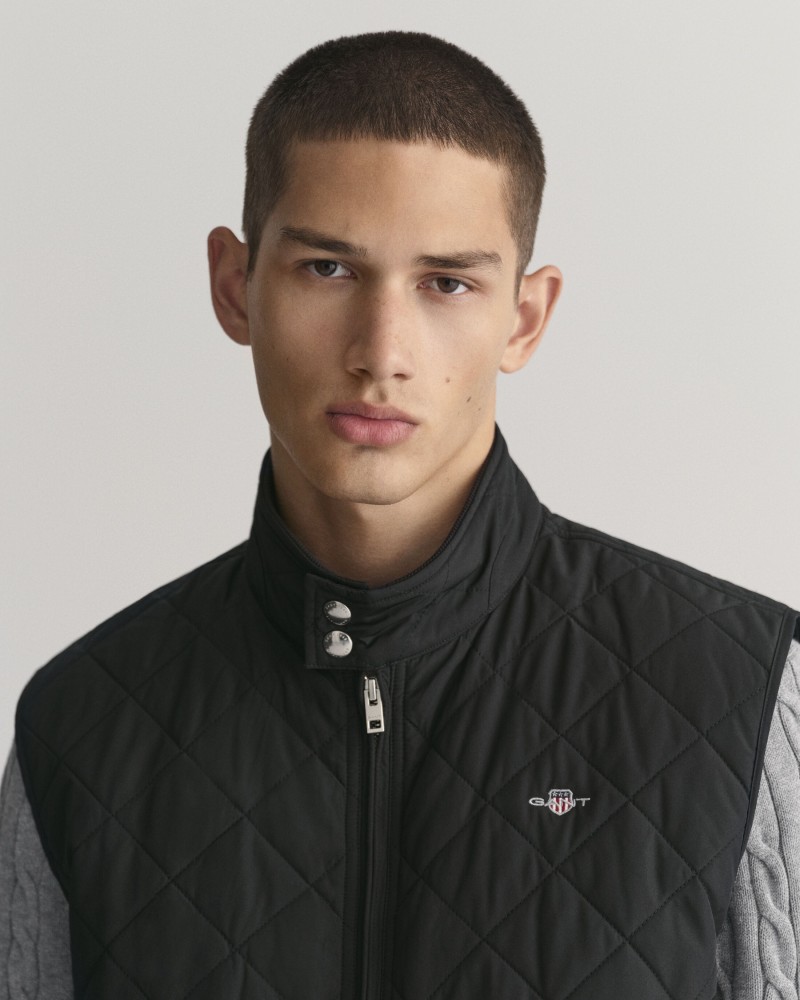 Quilted Windcheater Vest