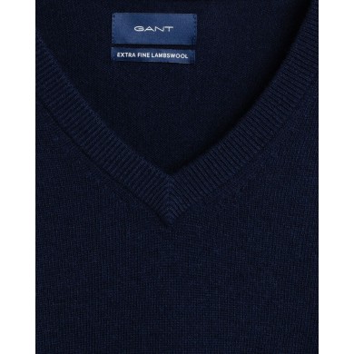 MD. EXTRAFINE LAMBSWOOL V-NECK