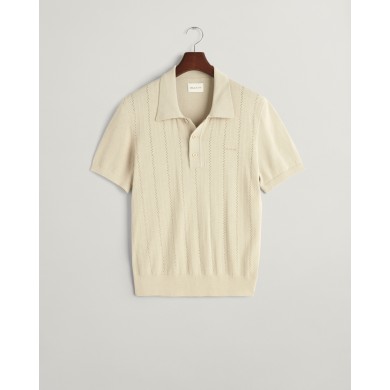 POINTELLE TEXTURED SS POLO