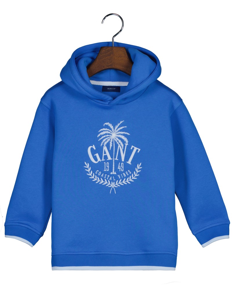 GANT PALM EMBROIDERY HOODIE