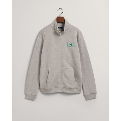 RELAXED GANT  NEW HAVEN ZIP SWEAT