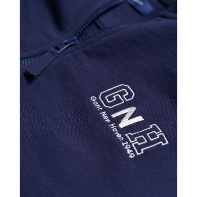 RELAXED GANT  NEW HAVEN ZIP SWEAT