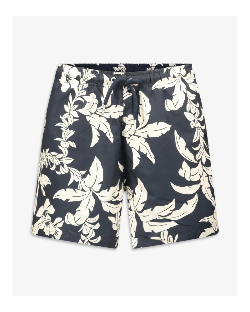 PALM LEI PRINT SWIM SHORTS