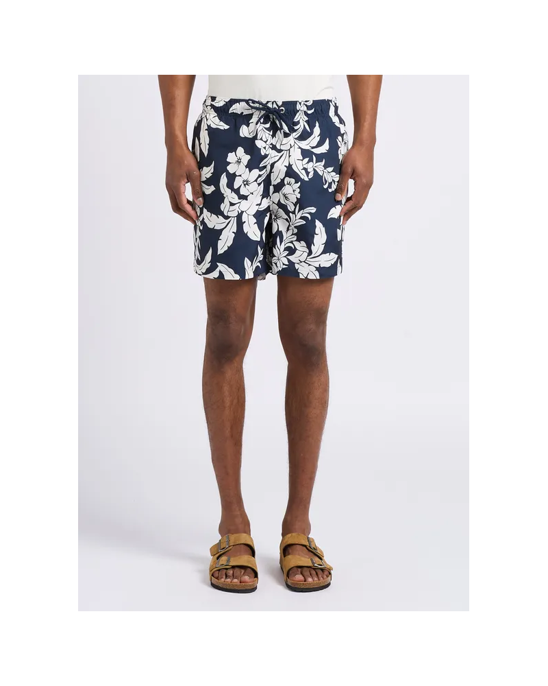 PALM LEI PRINT SWIM SHORTS