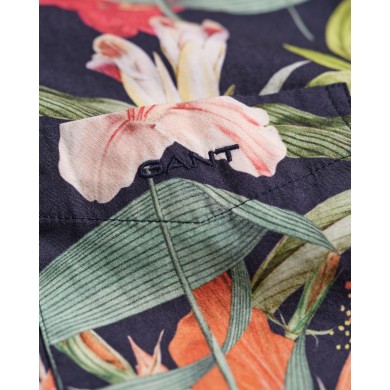 TROPICAL PRINT  SS SHIRT