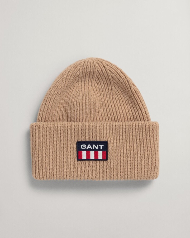 UNISEX. GANT RETRO LOGO BEANIE