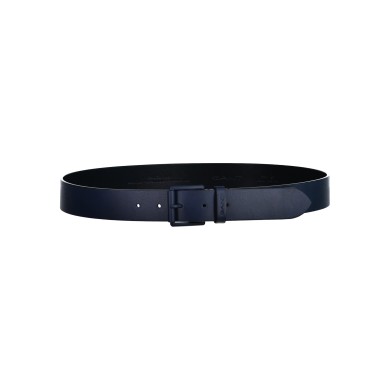 Tonal Buckle Leather Belt