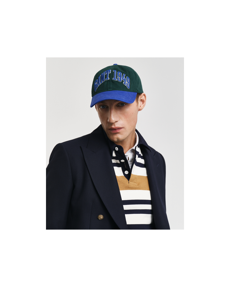 GANT 1949 Casquette avec graphique en arc
