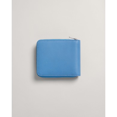 UNISEX. LEATHER ZIP WALLET