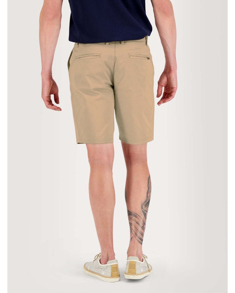 Bermuda Homme Coton Stretch Beige