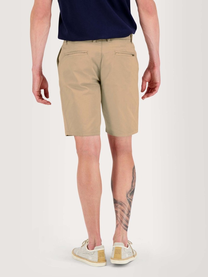 Bermuda Homme Coton Stretch Beige