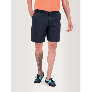 Bermuda Homme Coton Stretch Marine