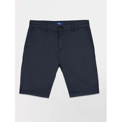 Bermuda Homme Coton Stretch Marine