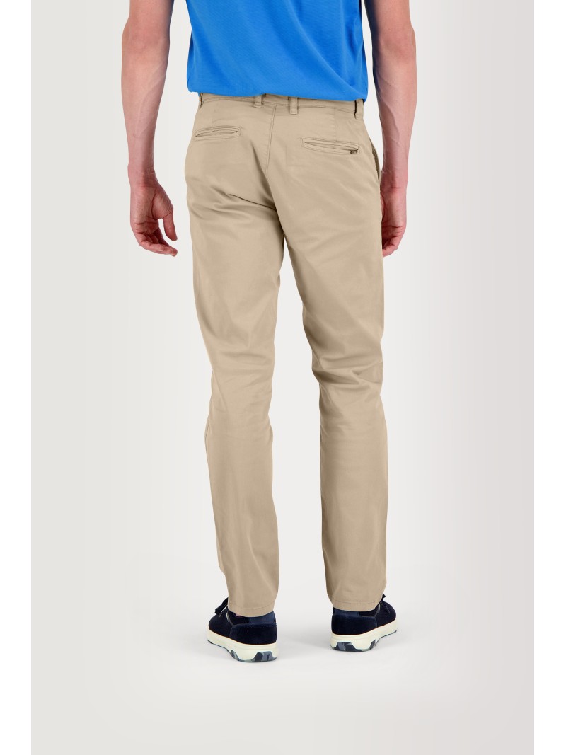   Pantalon Chino Homme Coton Stretch Beige  