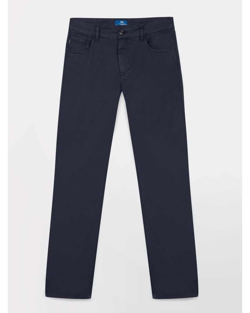 Pantalon Homme Coton Stretch Marine