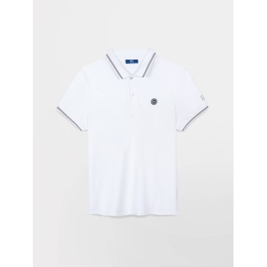 Polo Homme Séchage Rapide Blanc