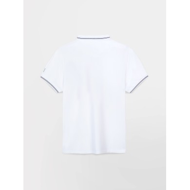 Polo Homme Séchage Rapide Blanc