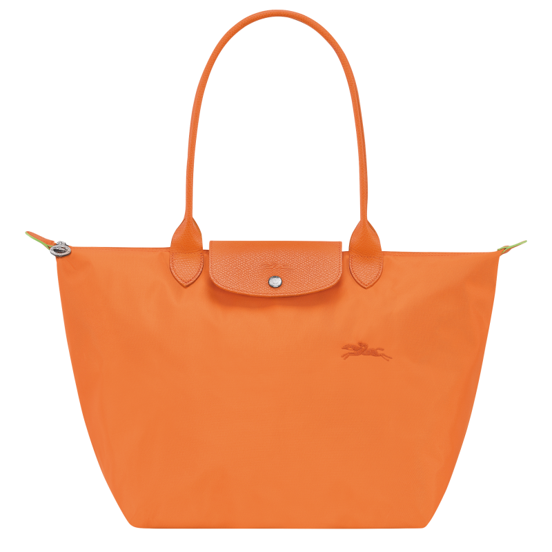 Sac porté épaule Orange-Le Pliage Green