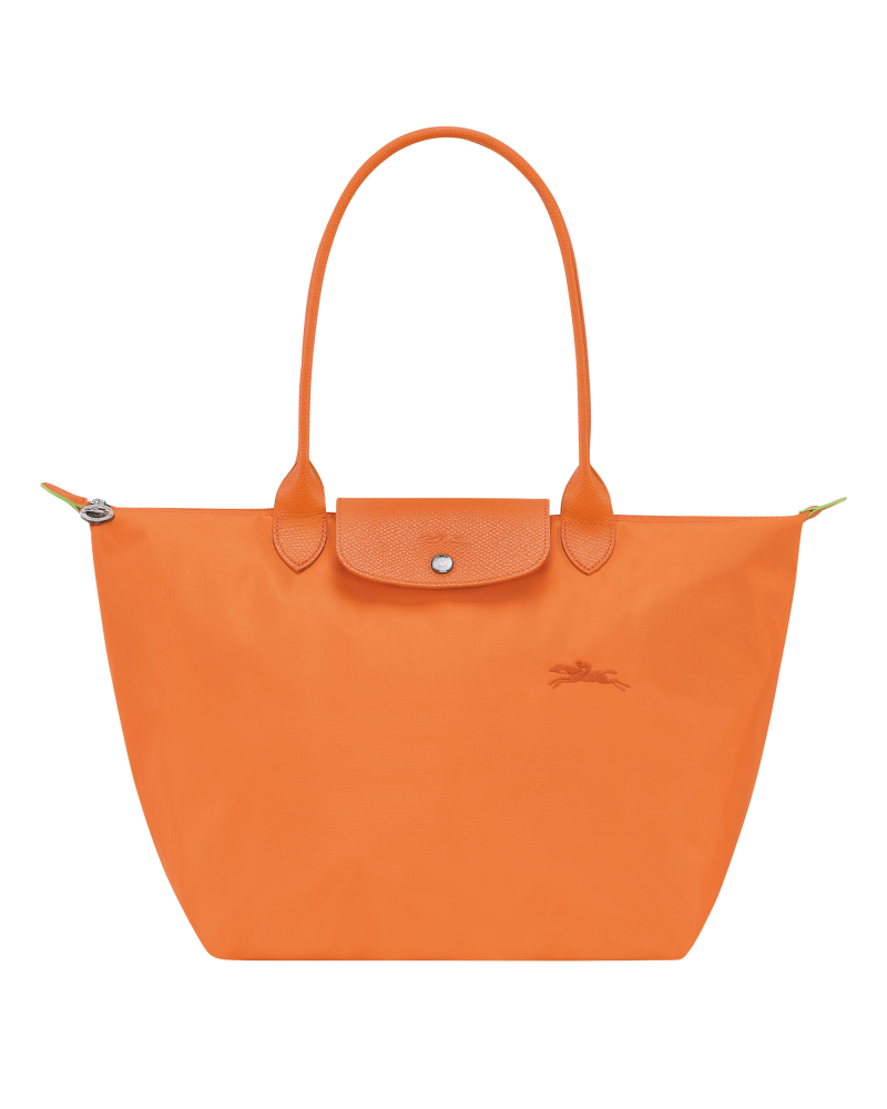 Sac porté épaule Orange-Le Pliage Green