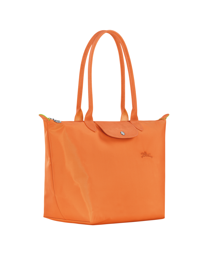 Sac porté épaule Orange-Le Pliage Green