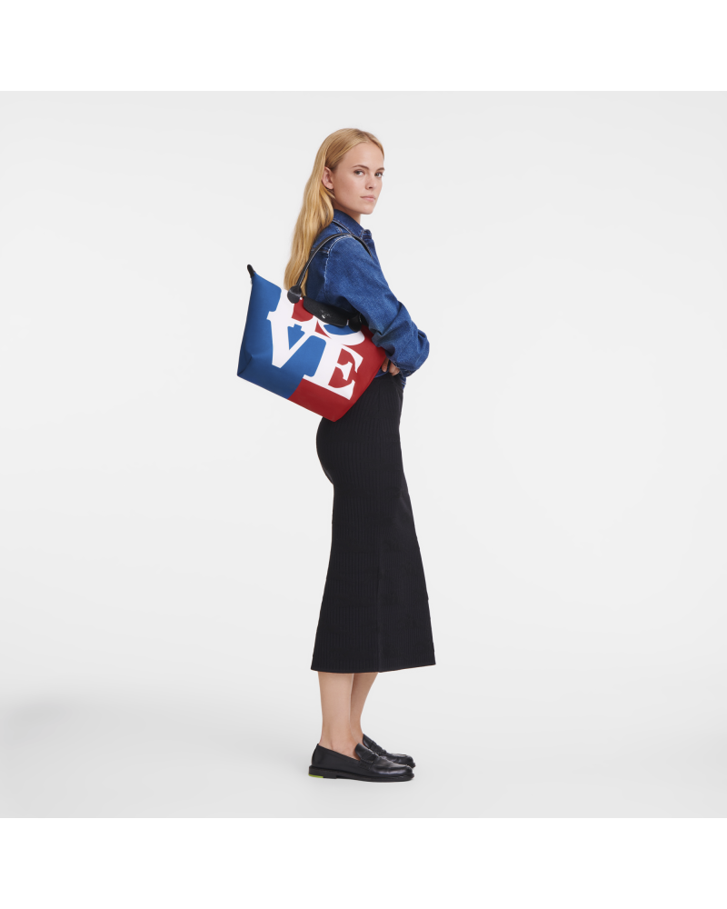 Longchamp x Robert Indiana -Sac cabas M 