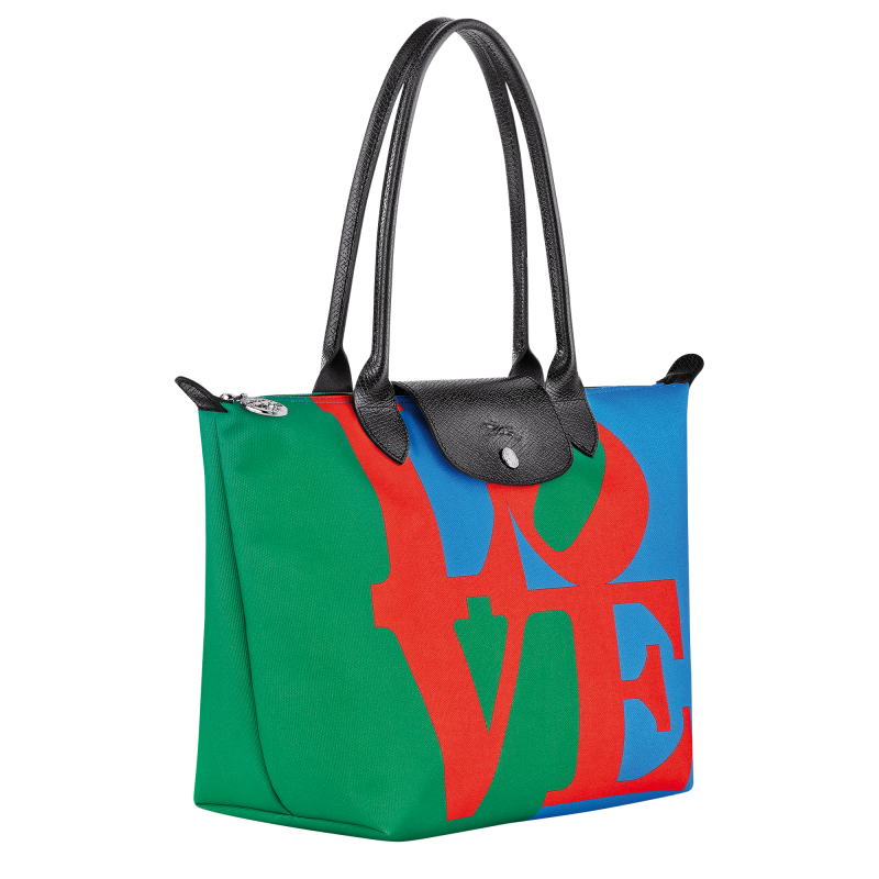 Longchamp x Robert Indiana -Sac cabas M