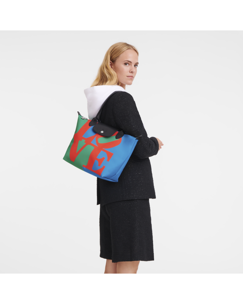 Longchamp x Robert Indiana -Sac cabas M